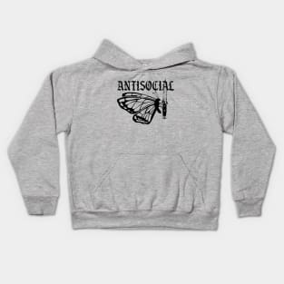 Antisocial Butterfly Kids Hoodie